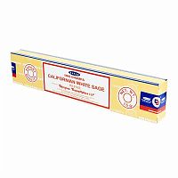 Благовония "Californian White Sage Incense" (Калифорнийский белый шалфей) 15 г, Satya